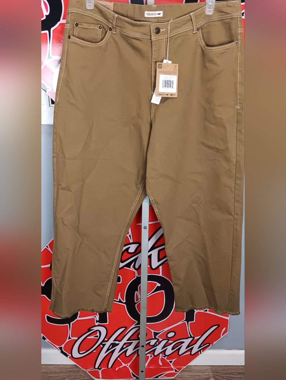 Toad&Co Chinos in Tan Brown ...ALL OFFERS WELCOME....